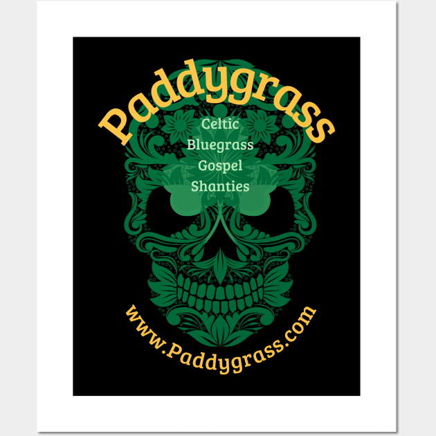 Paddygrass Celtic Skull Wall Art by Paddygrass Band